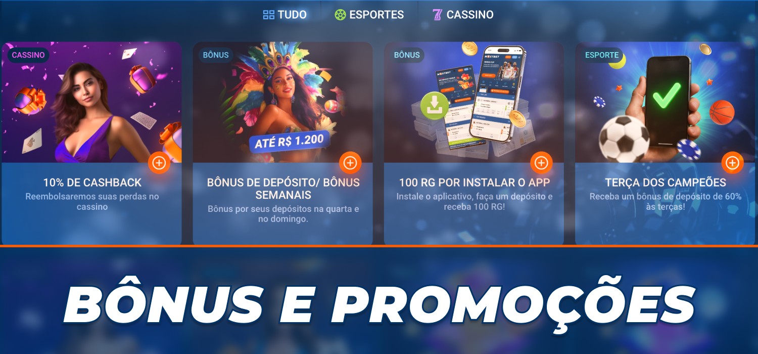 bônus e promoções no Mostbet Casino