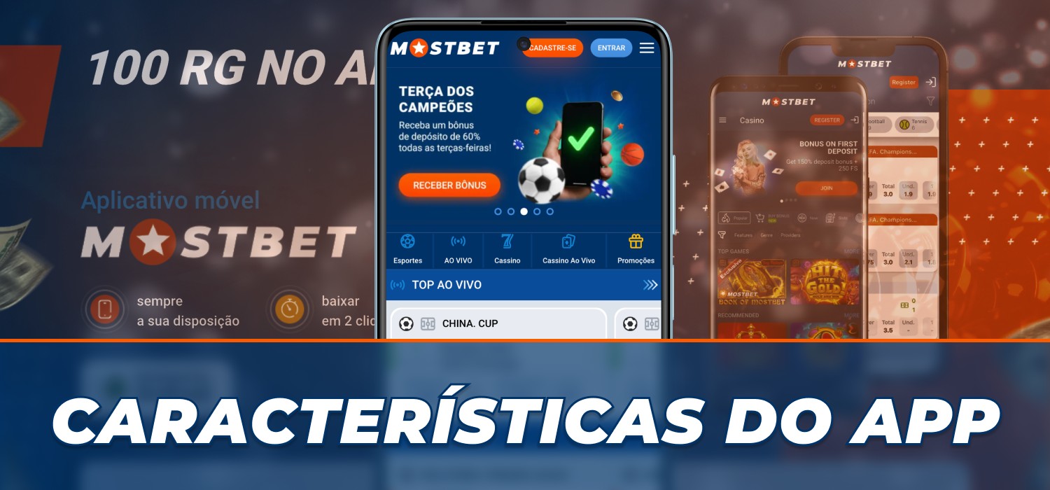 informações sobre o aplicativo móvel da Mostbet
